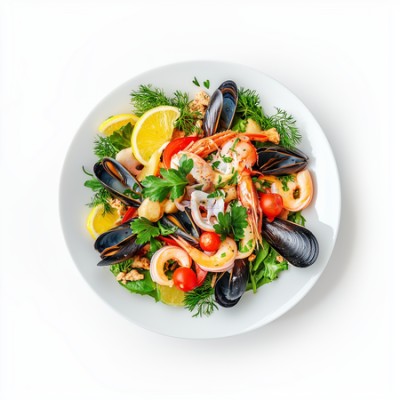 Фирменное блюдо Морской гриль прованс - купить в Малиновке Второй